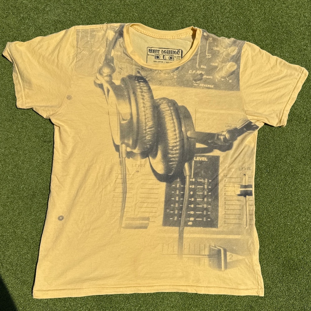 Yellow Heavy-Rotation Tee